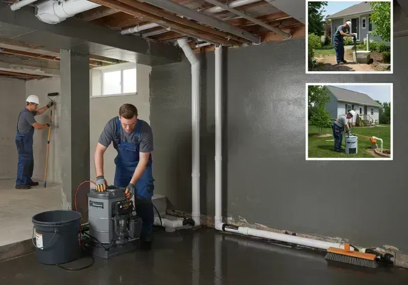 Basement Waterproofing and Flood Prevention process in Anna, IL